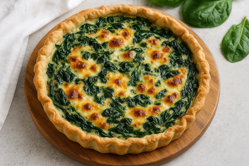 Quiche épinards mozzarella