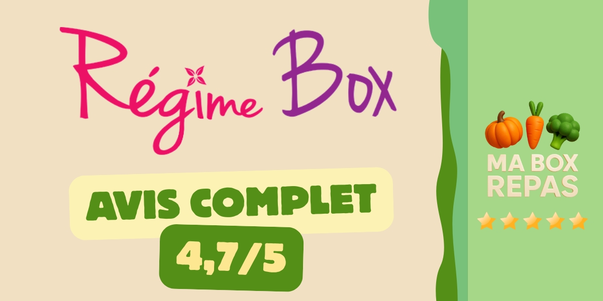 Avis Régime Box : la box minceur la plus abordable du marché ?