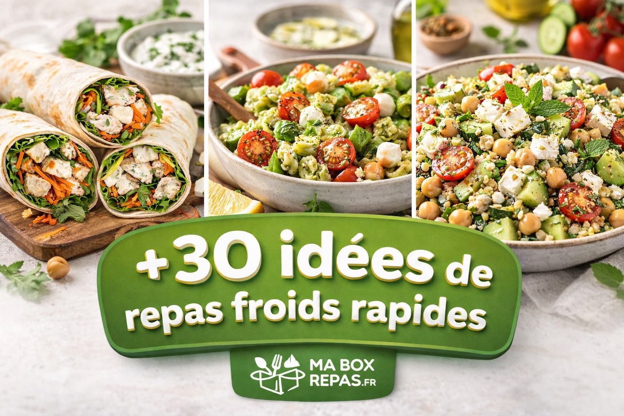 meilleures idees de repas froids rapides
