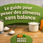 peser des aliments sans balance