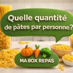 quelle quantite de pates par personne