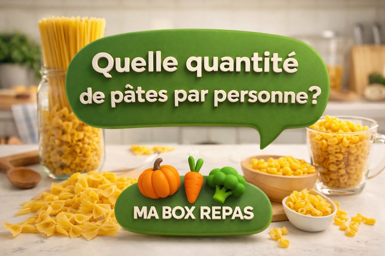 Quelle quantité de pâtes par personne ? Bien doser + calculateur