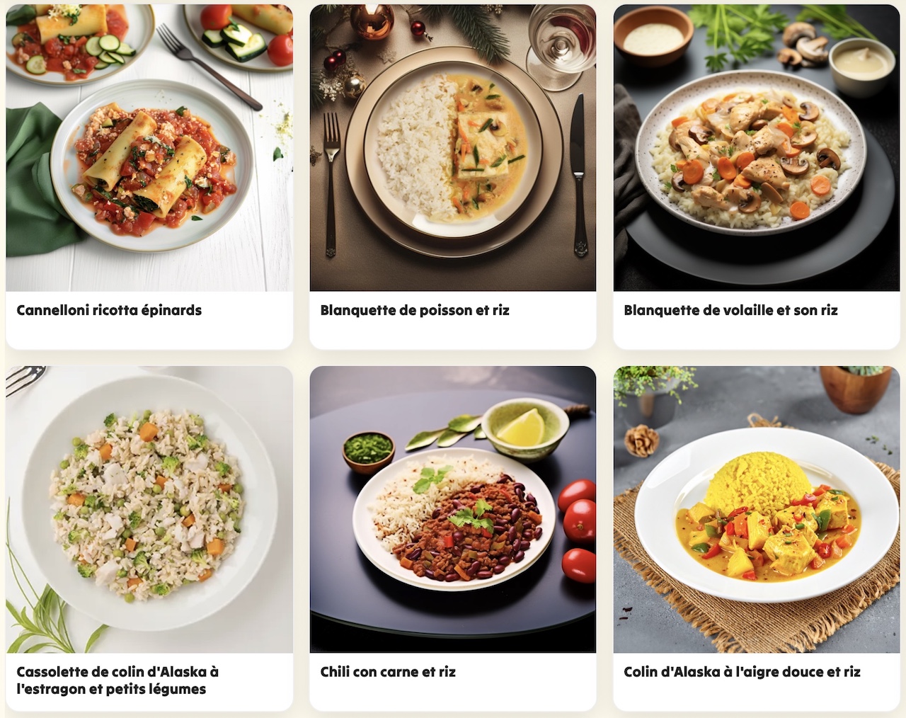 test des plats regime box